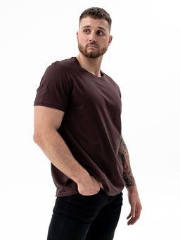 Футболка муж.арт.361-21, коричневый - Binita фото 3