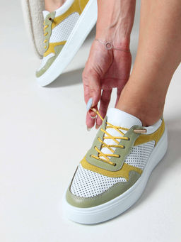 Кеды EDART 149.LusiR2 w. Авокадо желтый - Ed'art фото 9