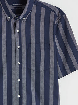 Regular Fit ?izgili Arm?rl? Erkek G?mlek