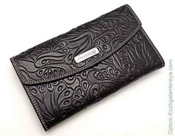 Большой женский кожаный кошелек Sergio Valentini СВ 3184-101/9