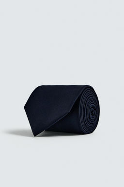 TEXTURED 100% WOOL TIE - Zara фото 2