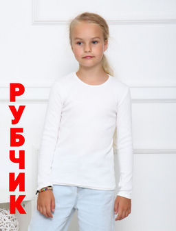 ДЖ056 Джемпер Школа (белый) - Милаша фото 6