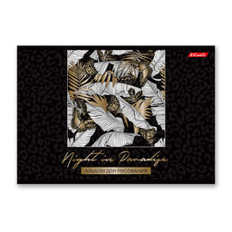 Светоч 48АЛСК4_7_3_9 Альбом для рисования, фольга, 100 г/м2 A4 29 х 20.5 см 5 шт. на скобе 48 л. 000267 Магия дикой природы