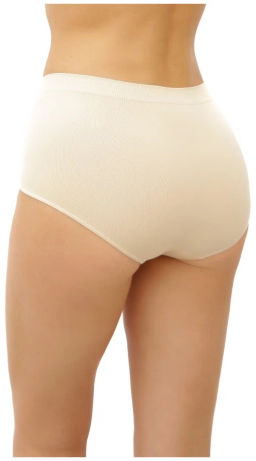 Женские трусы с высокой талией из мягкой микрофибры Culotte-SF__бесшовные трусы