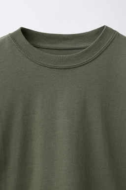 THREE-PACK OF PLAIN AND STRIPED T-SHIRTS