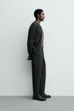PANTAL?N REGULAR FIT CONFORT / Negro - Zara фото 4