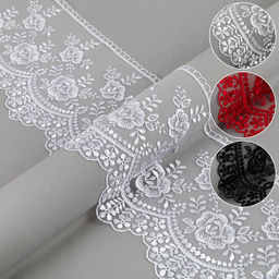 Кружево Gamma сетка 155 мм GKM-15501 в пакете 10 м 0.2 Турция