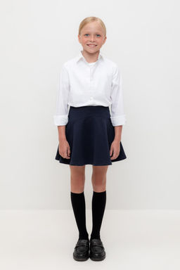 К 7140/индиго Ал юбка для дев