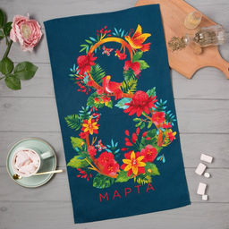 Полотенце кухонное 8 Марта 35х60 см