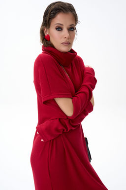 Платье Ирма (красный) - Эльза фото 14