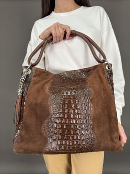 Сумка женская из телячьей кожи