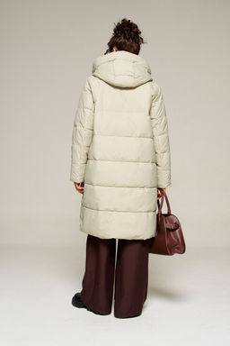 Пальто Beautiful Free 8022 фисташковый