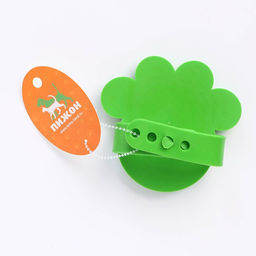 Щётка-наладонник Лапа, 10,5 см, зелёная - Пижон фото 4