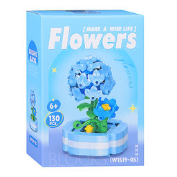 Конструктор "Цветок" (130 дет.) в коробке