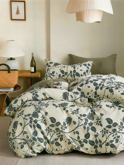 Постельное белье из сатина элит на молнии - Мирабель 2 сп. с Евро простыней (нав.70х70)