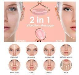 Flawless Contour вибрационный роликовый массажер для лица  с двумя насадками