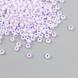 Бисер стекло 8/0 «Цветная серединка. Пурпур», 10 г