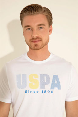 Мужская белая футболка - U.s. polo assn фото 3