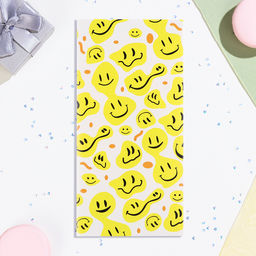 Цена за 10 шт. Конверт для денег Универсальный смайлы, 16х8 см - Дарим красиво фото 2