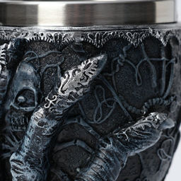 Бокал средневековый «Магическая рука», 200 мл, нержавеющая сталь, серый