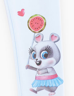 Голубые леггинсы для девочки 240007 - Bell bimbo фото 3