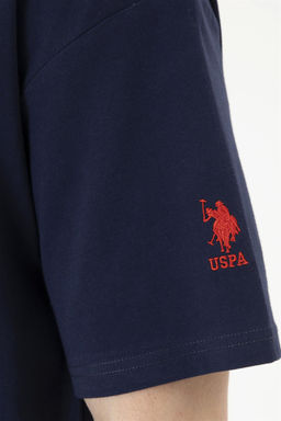 Мужская темно-синяя футболка - U.s. polo assn фото 7