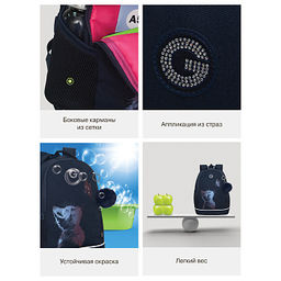 RG-663-3 Рюкзак школьный с обвесом - Grizzly фото 37