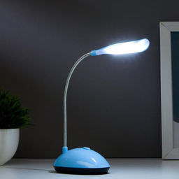Настольная лампа «Световой луч» LED от батареек 20×5×8.5 см