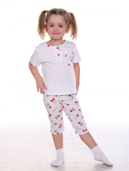 №170 Пижама детская (Вишня_белый)