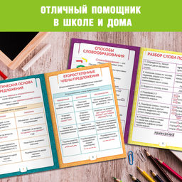 Шпаргалки по русскому языку набор Для начальной школы, 6 шт. - Буква-ленд фото 10