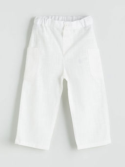 Beli Lastikli Erkek Bebek Basic Pantolon
