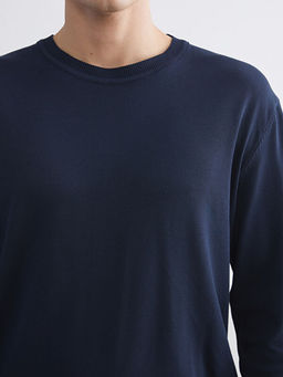 Bisiklet Yaka Erkek Triko Kazak