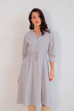 Martichelli Платье светло-серое