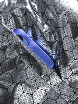 Куртка мужская удлинённая стёганая с капюшоном и графеновой подкладкой утеплитель тинсулейт