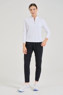 Брюки текстильные удлиненные Черный - Anta фото 10