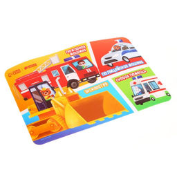Коврик для лепки с нескользящим покрытием Машины 21х14.8 см - Школа талантов фото 3