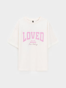 КР 302838/белая лилия к605 фуфайка (футболка) для дев