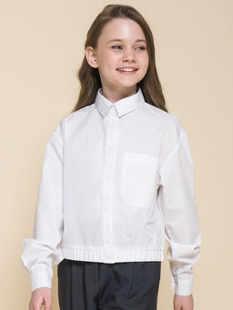 PELICAN, блузка для девочек, Белый