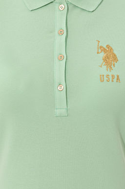 Женское мятное трикотажное платье Неожиданная скидка в корзине - U.s. polo assn фото 5