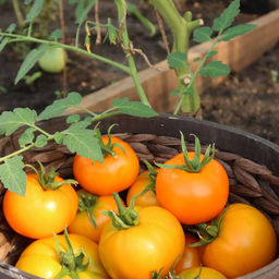 Томат ХУРМА Сахарный сорт с бесподобным вкусом! Высоке содержание бета-каротина! Не вызывает аллергий! - Уральский дачник фото 4