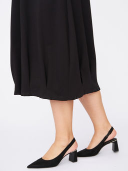 Платье из плотного трикотажа ZPP14006BLK01 - Артесса фото 5