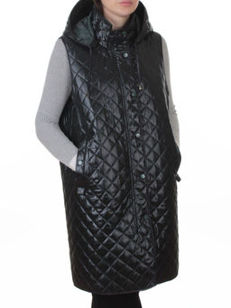 802 DK. GREEN Жилет утепленный женский (50 гр. синтепон)