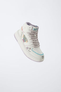 GRAFFITI HIGH-TOP SNEAKERS - Zara фото 2