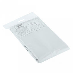 Наперник пуходержащий 70х70см "Бамбук", тик натуральный (хлопок 100%), 147г/м2, на молнии, упаковка ПВД-еврослот 14,5х23см, т.м. "Домашняя мода" (Россия)