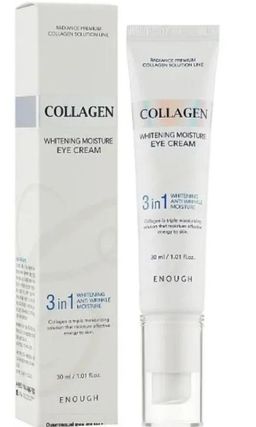 ENOUGH Collagen 3in1 eye cream Антвозрастной увлажняющий крем для кожи вокруг глаз с коллагеном