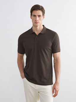 Polo Yaka K?sa Kollu Pike Erkek Ti??rt