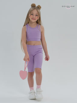 Костюм Тренд лапша лаванда - Sovalina фото 16