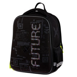 Рюкзак Berlingo Expert Mini "FutureX" (RU-EXM-1110) 36*27*14см, 2 отделение, 2 кармана, анатомическая спинка