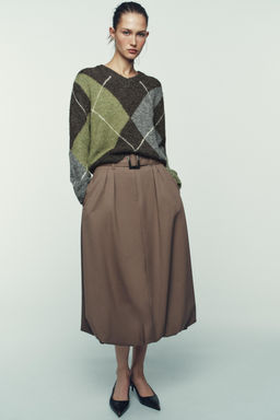 DIAMOND KNIT JUMPER