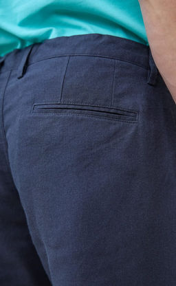 Шорты лен F111-0960-1 deep grey - Fine joyce фото 4